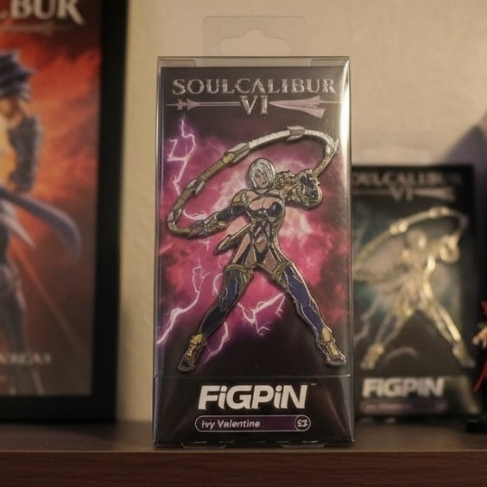 SoulCalibur VI Ivy Valentine FiGPiN‎ 52 Collectible Enamel Pin, Locked